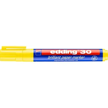 edding, EDDING Permanent Marker 30 1,5-3mm 30-5 gelb