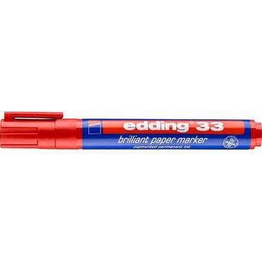 edding, EDDING Permanent Marker 33 33-2 rot
