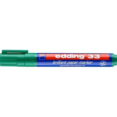edding, EDDING Permanent Marker 33 33-4 gr&uuml;n