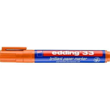 edding, EDDING Permanent Marker 33 1-5mm 33-6 orange