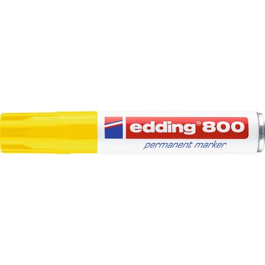 edding, EDDING Permanent Marker 800 4-12mm 800-5 gelb