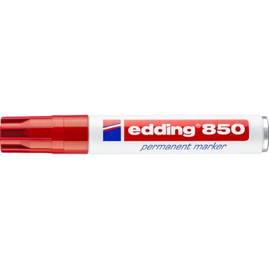 edding, EDDING Permanent Marker 850 5-15mm 850-2 rot
