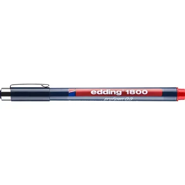 edding, EDDING Profipen 1800 0.35mm 1800-2-03 rot