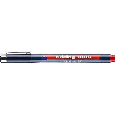 edding, EDDING Profipen 1800 0.70mm 1800-2-07 rot