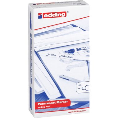 edding, EDDING Permanent Marker 400 400-99 10 Farben