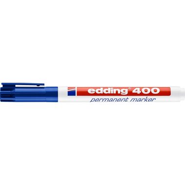 edding, EDDING Permanent Marker 400 -1mm 400-3 blau