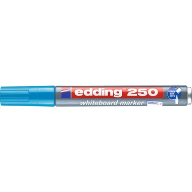 edding, EDDING Whiteboard Marker 250 1,5-3mm 250-10 hellblau