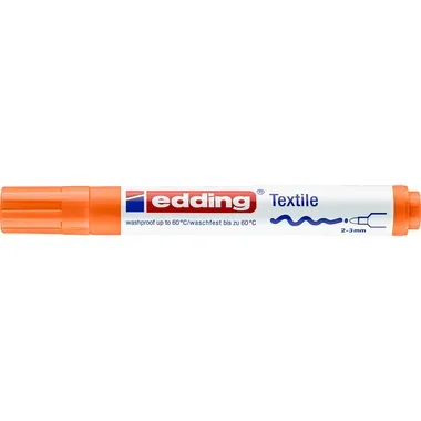 edding, EDDING Textil-Marker 4500 2-3mm 4500-6 orange
