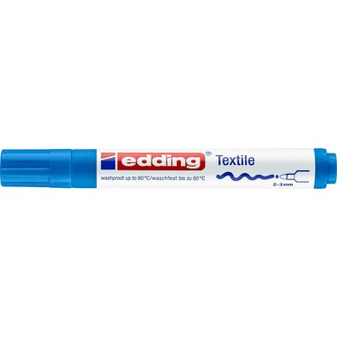 edding, EDDING T-Shirt-Marker 4500 2-3mm 4500-10 hellblau