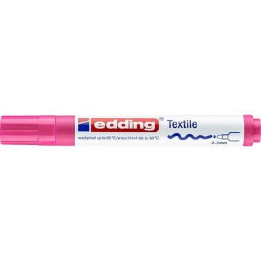 edding, EDDING Textil-Marker 4500 2-3mm 4500-69 neonrosa