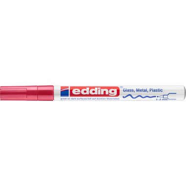 edding, EDDING Paintmarker 751 CREA 1-2mm 751-2 CREA rot