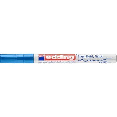 edding, EDDING Paintmarker 780 0,8mm 780-3 CREA blau