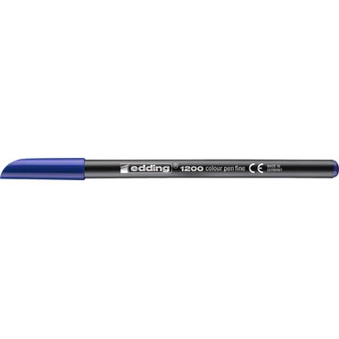 edding, EDDING Faserschreiber 1200 0.5-1mm 1200-3 blau