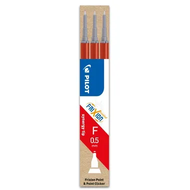 Pilot, PILOT Roller FriXion Mine 0,5mm BLSFRP5R rot 3 St&uuml;ck