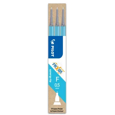 Pilot, PILOT Roller FriXion Mine 0,5mm BLSFRP5LB hellblau 3 St&uuml;ck