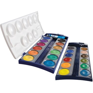 Pelikan, Pelikan - Deckfarbkasten, 10.8X3.4X25.3CM, Multicolor