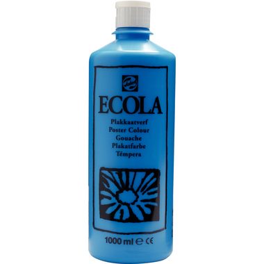 Talens, TALENS Plakatfarbe 1000ml 0971-5010 blau