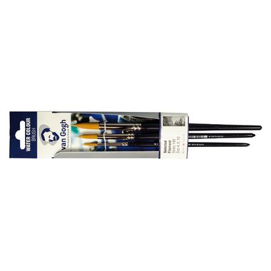 Talens, TALENS Wasserfarben Pinsel-Set 9091-9133 3-teilig