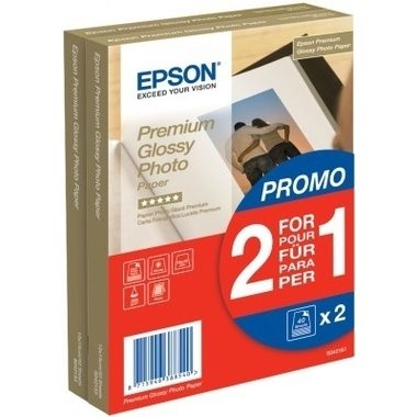 Epson, EPSON Premium Glossy Photo 10x15cm S042167 InkJet, 255g 2x40 Blatt