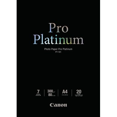 Canon, CANON Pro Platinum Photo Paper A4 PT101A4 InkJet glossy 300g 20 Blatt