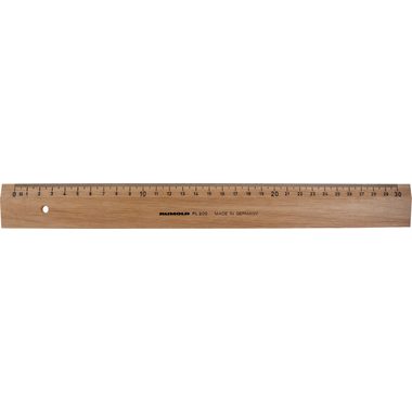 RUMOLD, RUMOLD Flachlineal 30cm FL200/30 Buche