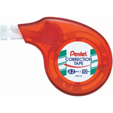 Pentel, PENTEL Korreturroller XZTN14BW 4,2mmx10m weiss