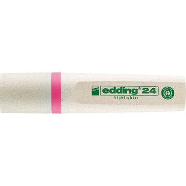 edding, EDDING EcoLine Textmarker 24 2-5mm 24-9 rosa