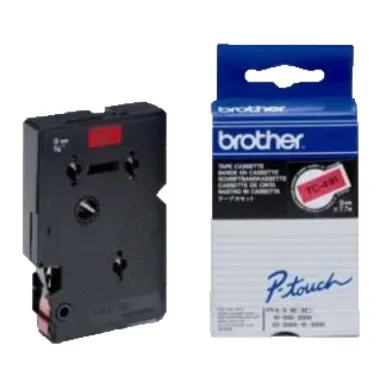 PTOUCH, PTOUCH Band, laminiert schwarz/rot TC-491 PT-3000 9 mm