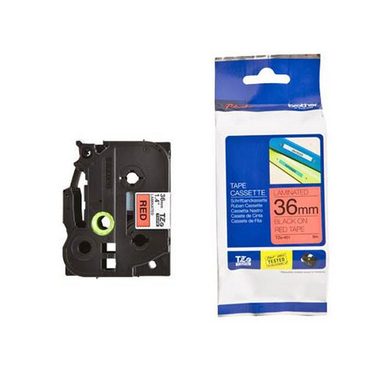 PTOUCH, PTOUCH Band, laminiert schwarz/rot TZe-461 PT-3600 36 mm