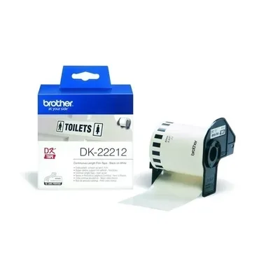 PTOUCH, PTOUCH Endlos-Etiketten 62mmx15.24m DK-22212 QL-500/550 Film weiss Rolle