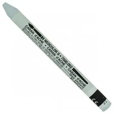 Caran d'Ache, CARAN D'ACHE Wachsmalstift Neocolor II 7500.002 silber