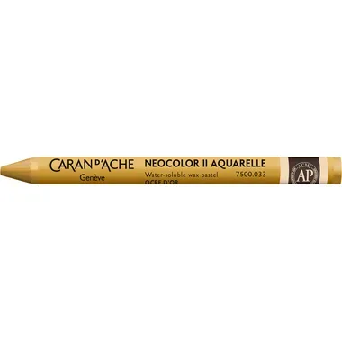 Caran d'Ache, CARAN D'ACHE Wachsmalstift Neocolor II 7500.033 ocker