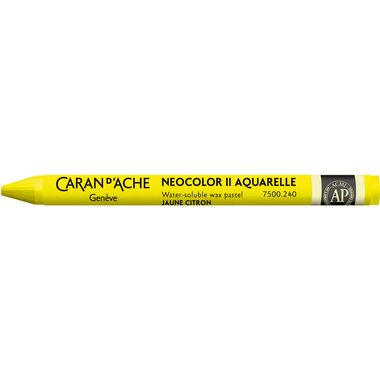 Caran d'Ache, CARAN D'ACHE Wachsmalstift Neocolor II 7500.240 zitronengelb