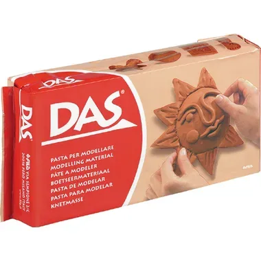 DAS, DAS Modelliermasse 1000g 387600 terracotta