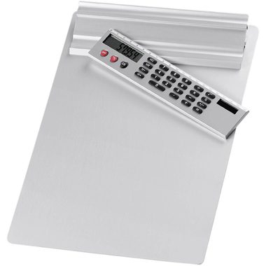 WEDO, WEDO Klemmbrett aus Aluminium A4 57 954 silber
