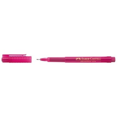 Faber-Castell, FABER-CASTELL Fineliner Broadpen 1554 0.8mm 155428 pink