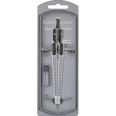 Faber-Castell, Faber-Castell - Zirkel-Set, Silber