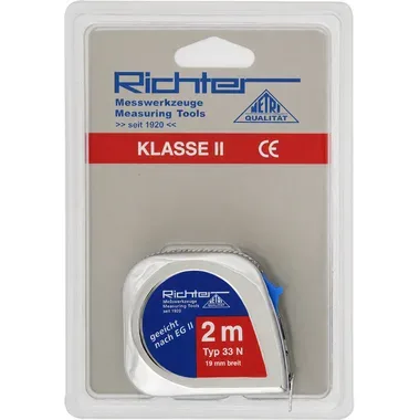 RIEFFEL, RIEFFEL Rollmeter 2m 1222SB chrom