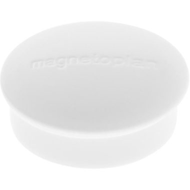 magnetoplan, MAGNETOPLAN Magnet Discofix Mini 19mm 1664600 weiss 10 Stk.