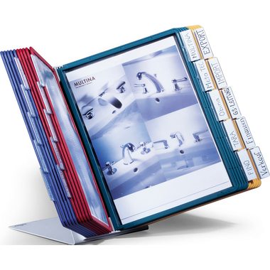 DURABLE, DURABLE Displaysystem VARIO Table 20 569900 farbig, mit 20 Sichttafeln A4