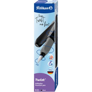 Pelikan, PELIKAN F&uuml;llhalter Twist P457 946806 schwarz