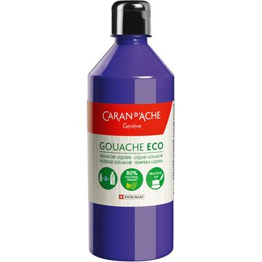 Caran d'Ache, CARAN D'ACHE Deckfarbe Gouache Eco 500ml 2370.120 violett fl&uuml;ssig