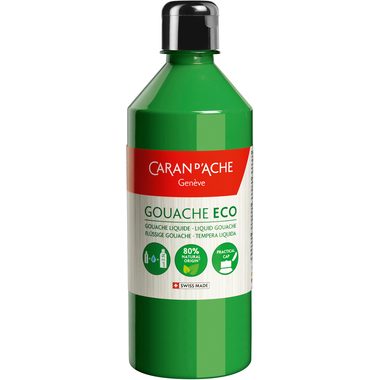 Caran d'Ache, CARAN D'ACHE Deckfarbe Gouache Eco 500ml 2370.720 brillantgr&uuml;n fl&uuml;ssig