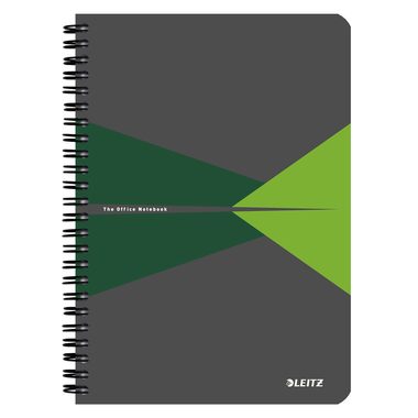 Leitz, LEITZ Collegeblock Office Card A5 44580055 gr&uuml;n kariert