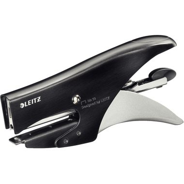 Leitz, LEITZ Heftzange No. 10 Style 55640094 satin schwarz