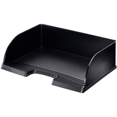 Leitz, LEITZ Briefkorb Jumbo Plus quer 52190095 schwarz