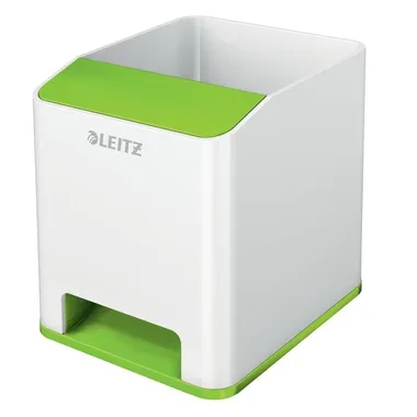Leitz, Leitz -  Sound Stifteköcher WOW 53631054 grün, One Size