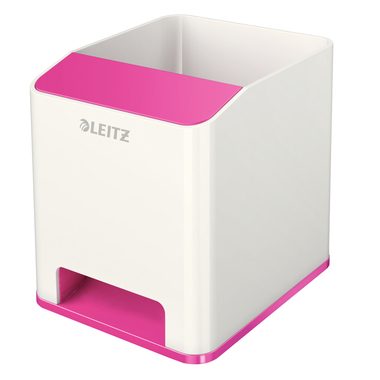 Leitz, LEITZ Sound Stiftek&ouml;cher WOW 53631023 pink