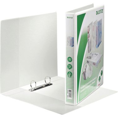 Leitz, LEITZ Pr&auml;sentationsringbuch A4 42790001 weiss 2R 25mm