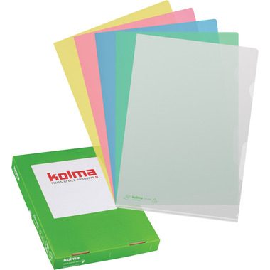 Kolma, KOLMA Visa Dossier LineaVerde A4 59.880.19 ass., CopyResistant 100 St&uuml;ck